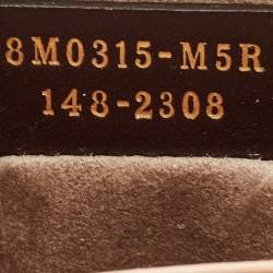 Pre Owned Fendi Peach Leather Mini Be Baguette Flap Shoulder Bag