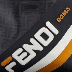 Fendi Black/Grey Zucca Coated Canvas Peekaboo Defender Cover