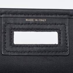 Fendi Black/Grey Zucca Coated Canvas Peekaboo Defender Cover