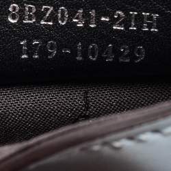 Pre Owned Fendi Blue Leather and Fur Mini Back To School Backpack