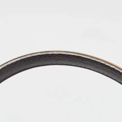 Pre Owned Fendi Tan Leather Large Peekaboo Top Handle Bag