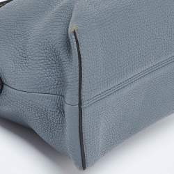 Fendi Blue/Beige Leather Medium By The Way Bag