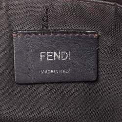Fendi Blue/Beige Leather Medium By The Way Bag