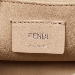 مملوكة مسبقًا Fendi Multicolor Leather Medium Eye Detail Kan I Top Handle Bag