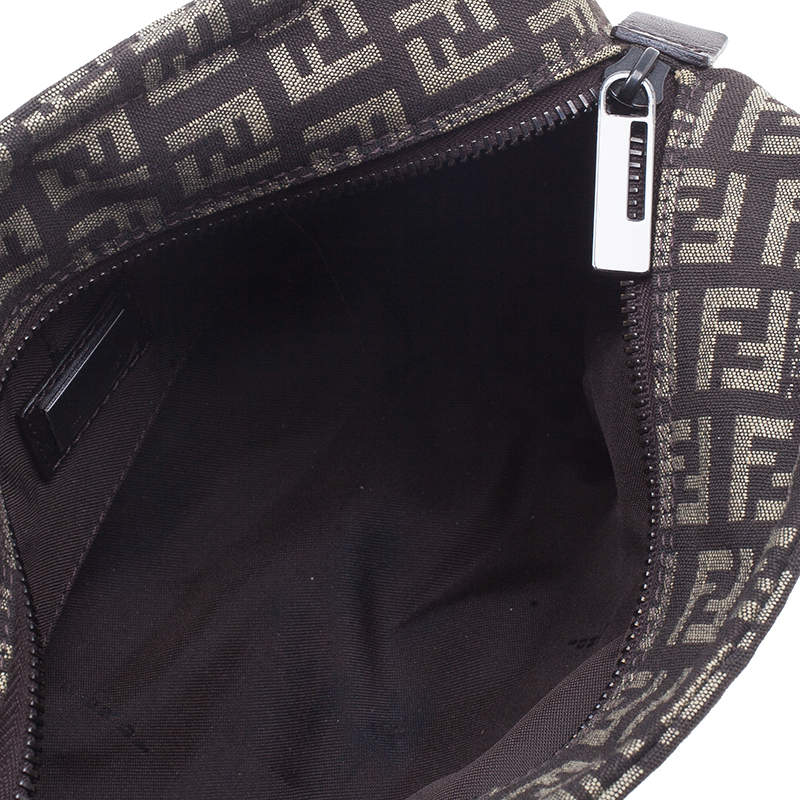 Fendi Brown Zucca Canvas Zuccino Satchel
