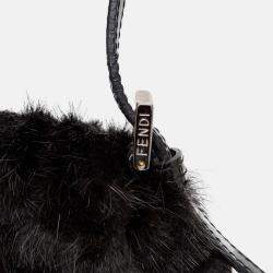 Fendi Monogram Fur Baguette