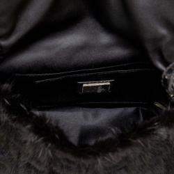 Fendi Monogram Fur Baguette