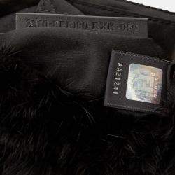 Fendi Monogram Fur Baguette