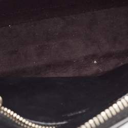 Fendi Black Quilted Leather Small Dotcom Click Top Handle Bag