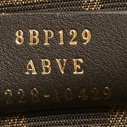 Fendi Grey Leather Small Fendi First Clutch
