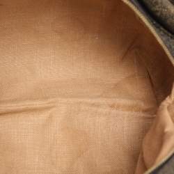 Pre Owned حقيبة فندي بيبي سباي جلد وكانفاس توباكو زوكا