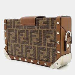 Fendi Fendi Baguette Trunk Mini Crossbody Bag