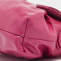 Fendi Pink Patent Leather Mini Chef Bag