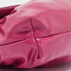 Fendi Pink Patent Leather Mini Chef Bag
