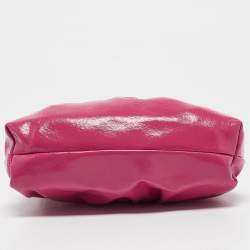 Fendi Pink Patent Leather Mini Chef Bag