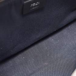 Fendi Blue/Pink Leather Large By The Way Boston Bag