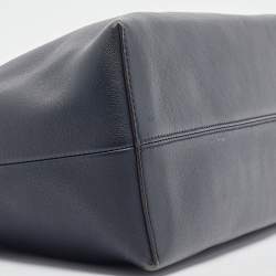 Fendi Blue/Pink Leather Large By The Way Boston Bag