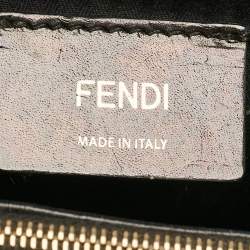 Fendi Black Leather Small 2Jours Tote