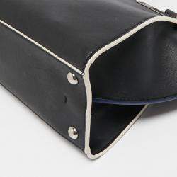 Pre Owned Fendi Black Leather Petite 3Jours Tote