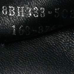 Pre Owned Fendi Black Leather Petite 3Jours Tote
