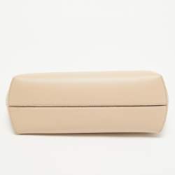 Fendi Peach Leather Small First Shoulder Bag