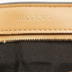Fendi Tan Leather 3 Pockets Organizer Belt Bag