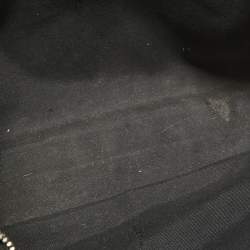 Pre Owned Fendi Black/Beige Leather and Python Small By The Way Shoulder Bag