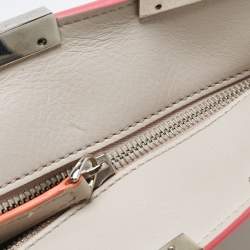 Pre Owned Fendi Grey Leather Medium 3Jours Tote