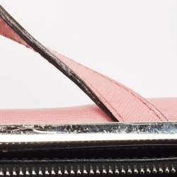 Pre Owned Fendi Tricolor Leather Small Demi Jour Top Handle Bag