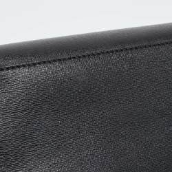 Pre Owned Fendi Black Leather Monster Petite Sac 2jours Tote