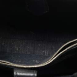 Pre Owned Fendi Black Leather Monster Petite Sac 2jours Tote