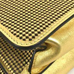 Fendi Gold pink Versace Shoulder Bag