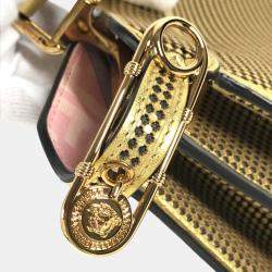 Fendi Gold pink Versace Shoulder Bag