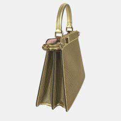 Fendi Gold pink Versace Shoulder Bag