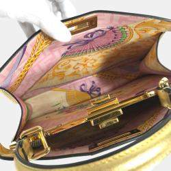 Fendi Gold pink Versace Shoulder Bag