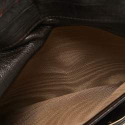 Fendi Tobacco Zucca Canvas and Leather Spy Continental Wallet