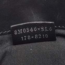 Pre Owned Fendi Black Leather Hypnoteyes Wallet On Chain