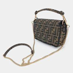 Fendi Zucca mini baguette bag