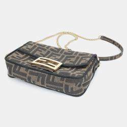 Fendi Zucca mini baguette bag