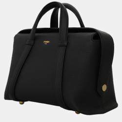 Fendi Black Boston 365 Bag