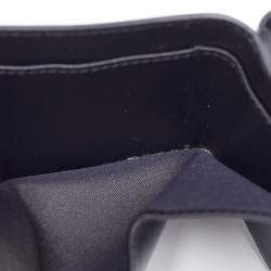 Fendi Brown/Black Zucca Leather F is Fendi Trifold Wallet