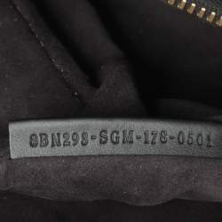 Pre Owned Fendi Black Leather Dotcom Top Handle Bag
