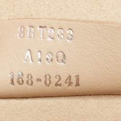 Pre Owned حقيبة كتف فندي كان أي جلد سكولابد بني/أزرق متوسطة