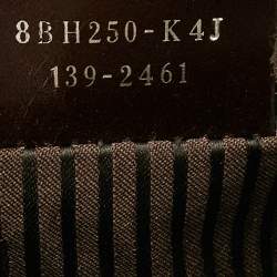 Pre Owned Fendi Dark Brown Zebra Pring Calfhair and Leather Medium 2Jours Tote