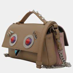 Fendi Hypnoteyes Double Micro Baguette Crossbody Bag