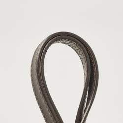 Pre Owned حقيبة يد فندي شيف جلد وكانفاس زوكا توباكو 