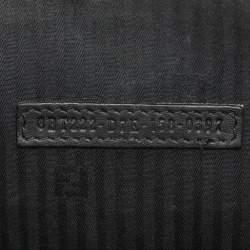 Pre Owned Fendi Black Leather Small Demi Jour Top Handle Bag