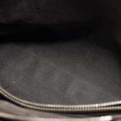 Pre Owned Fendi Green/Light Yellow Leather and Watersnake Small By The Way Bag