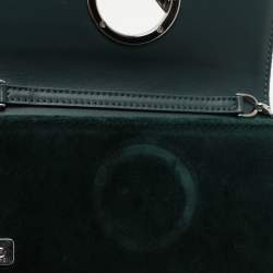 مملوكة مسبقًا Fendi Green Velvet F is Fendi Wallet On Chain