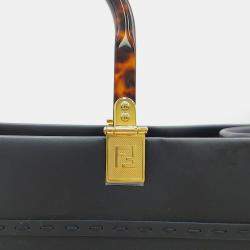 Pre Owned Fendi Sunshine Tote and Shoulder Bag